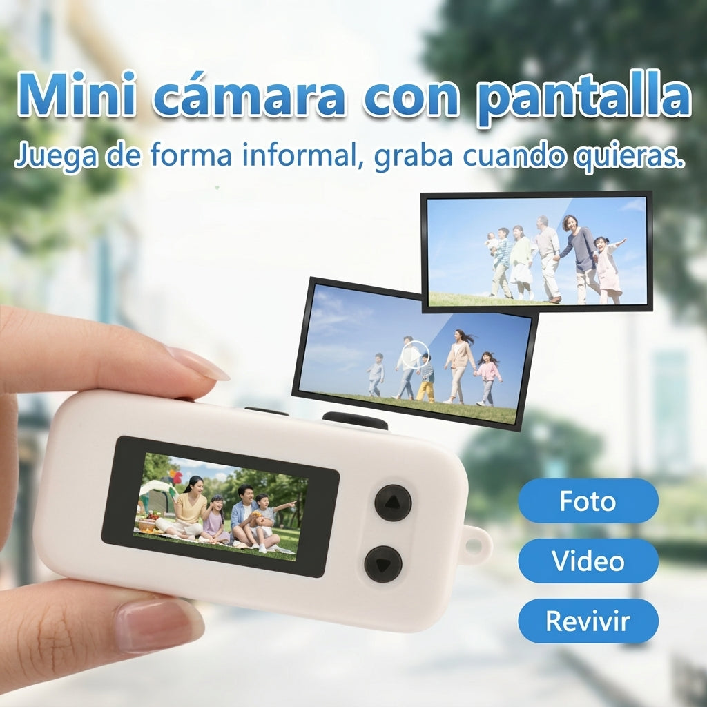 Cutie Cam – Mini Cámara Digital Y2K