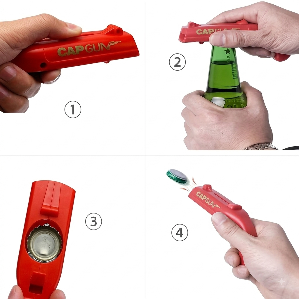 DestapaBang | Pistola Destapadora Lanzatapas