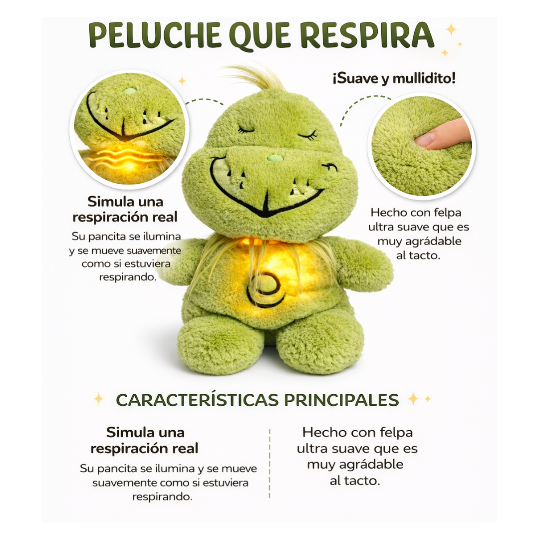 Peluche Calmante com Respiração Natural