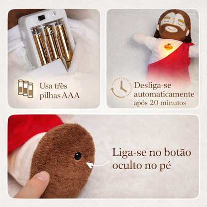 Peluche Calmante com Respiração Natural